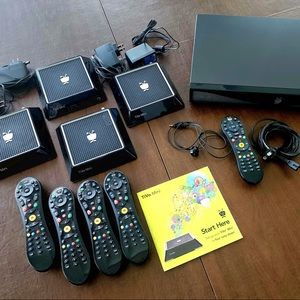 TiVo Roamio Plus DVR;TCD848000 4 Tivo Mini Receivers & Power Suppliers;TCDA92000